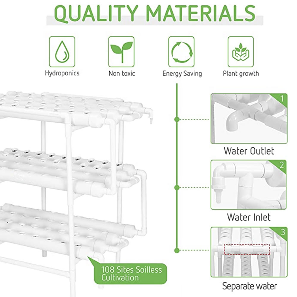 Home Hydroponic Kit - 36 Cup System: image 9