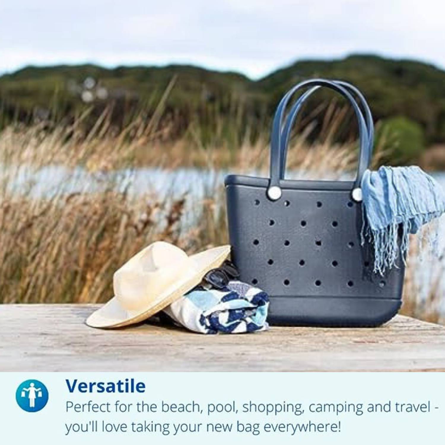 Beach Bag - Blue: image 3