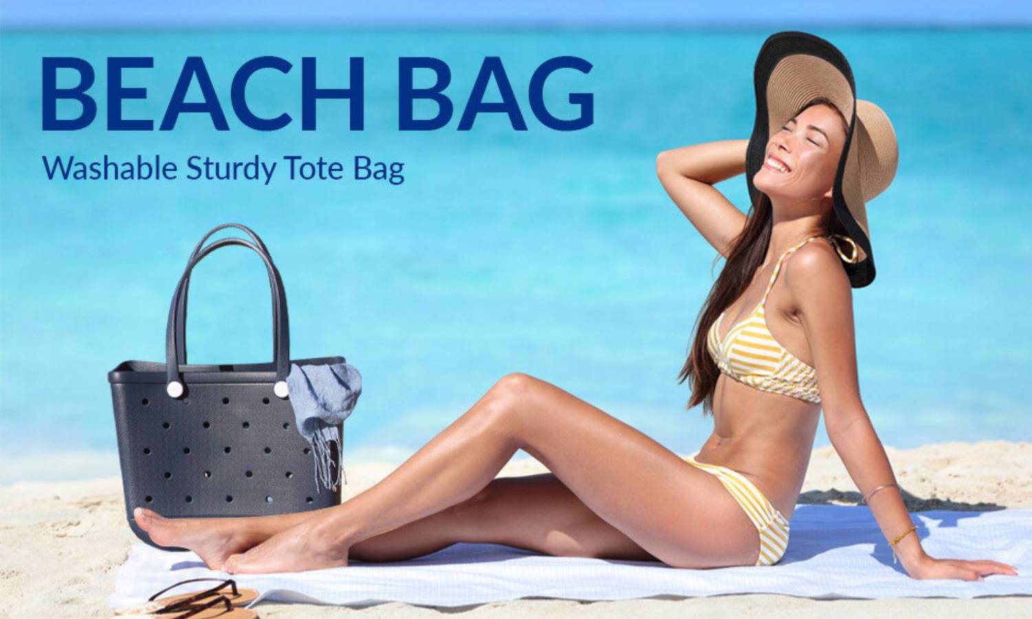 Beach Bag - Blue: image 11