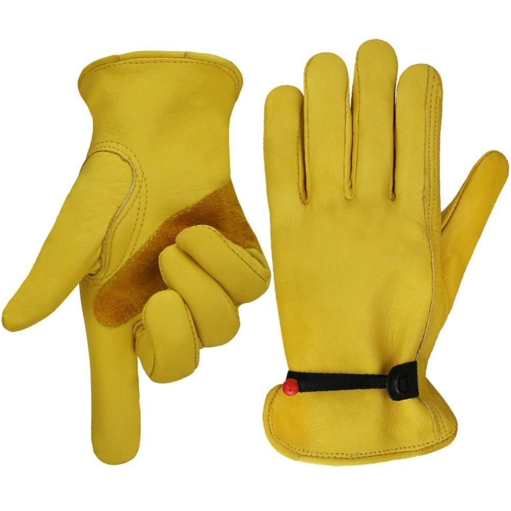 Leather Gardening Gloves - S - (Small): image 5