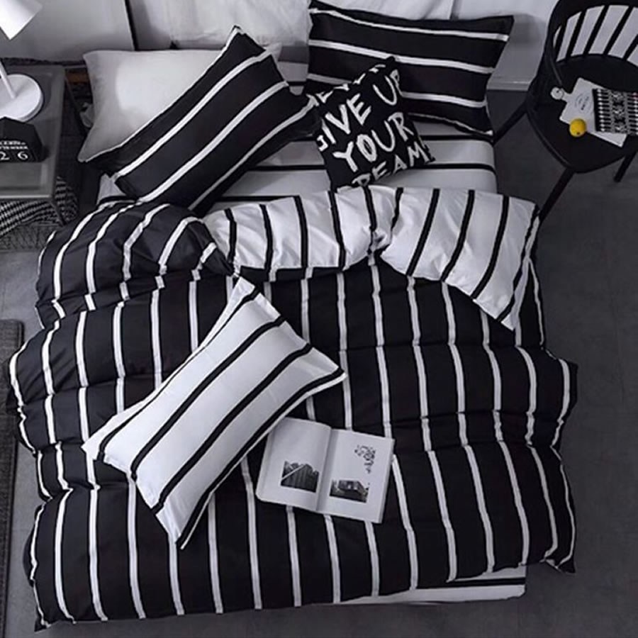 Black and White Bedding - Single 3 Piece Set: image 4
