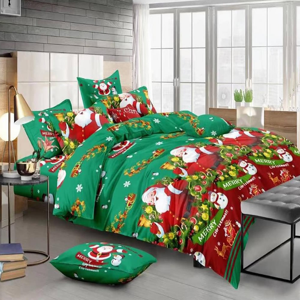 Christmas Bedding - Queen 4 Piece Set