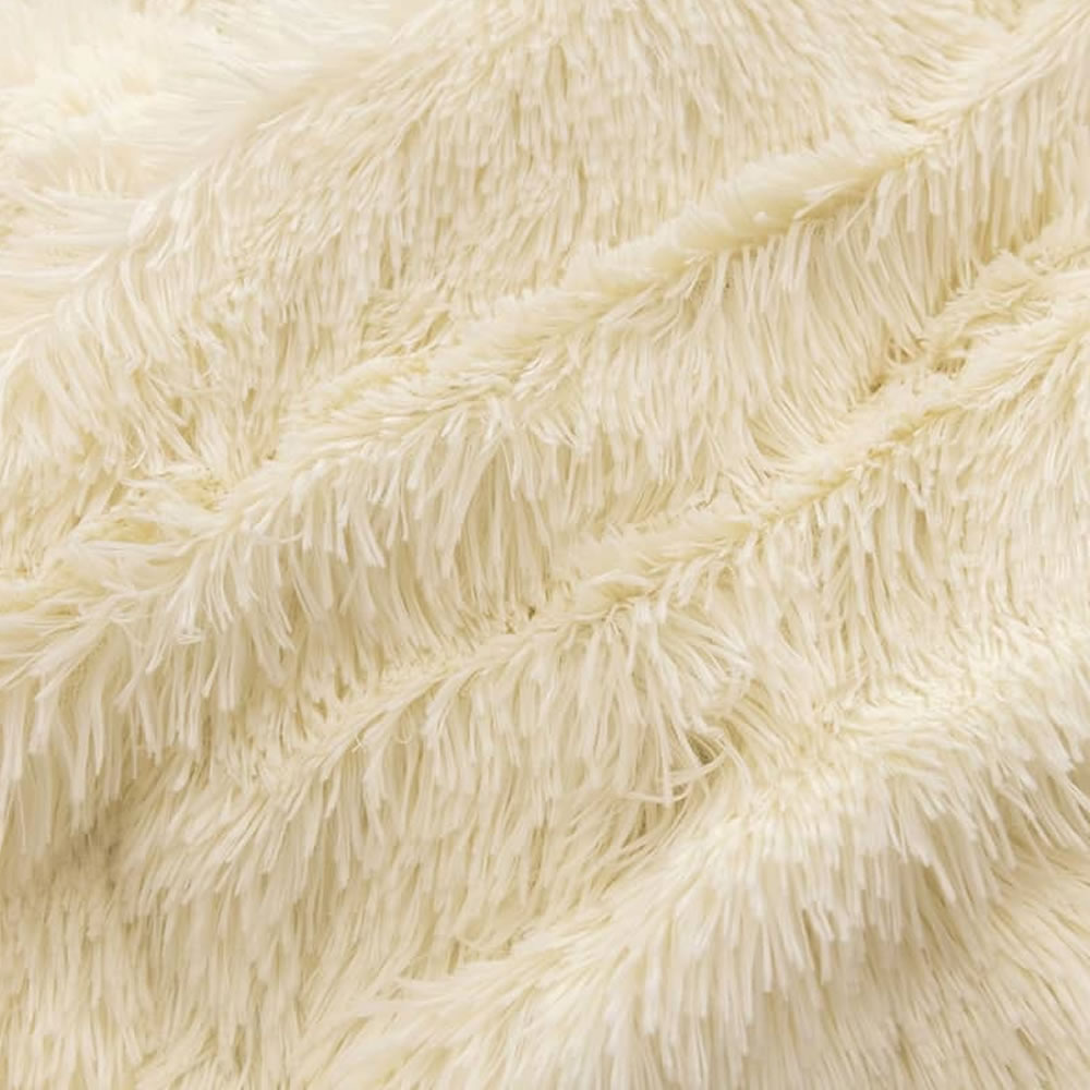 Faux Fur Comforter - EU King 4 Piece Set: image 8