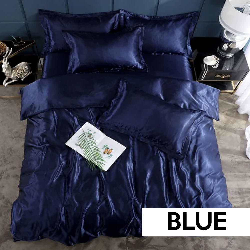 Silk Sheets - Black / EU King 4 Piece Set: image 6