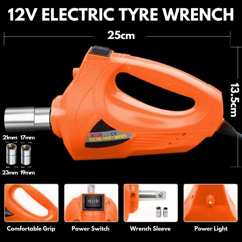 Car Tyre 12V Electric Impact Wrench: image 2