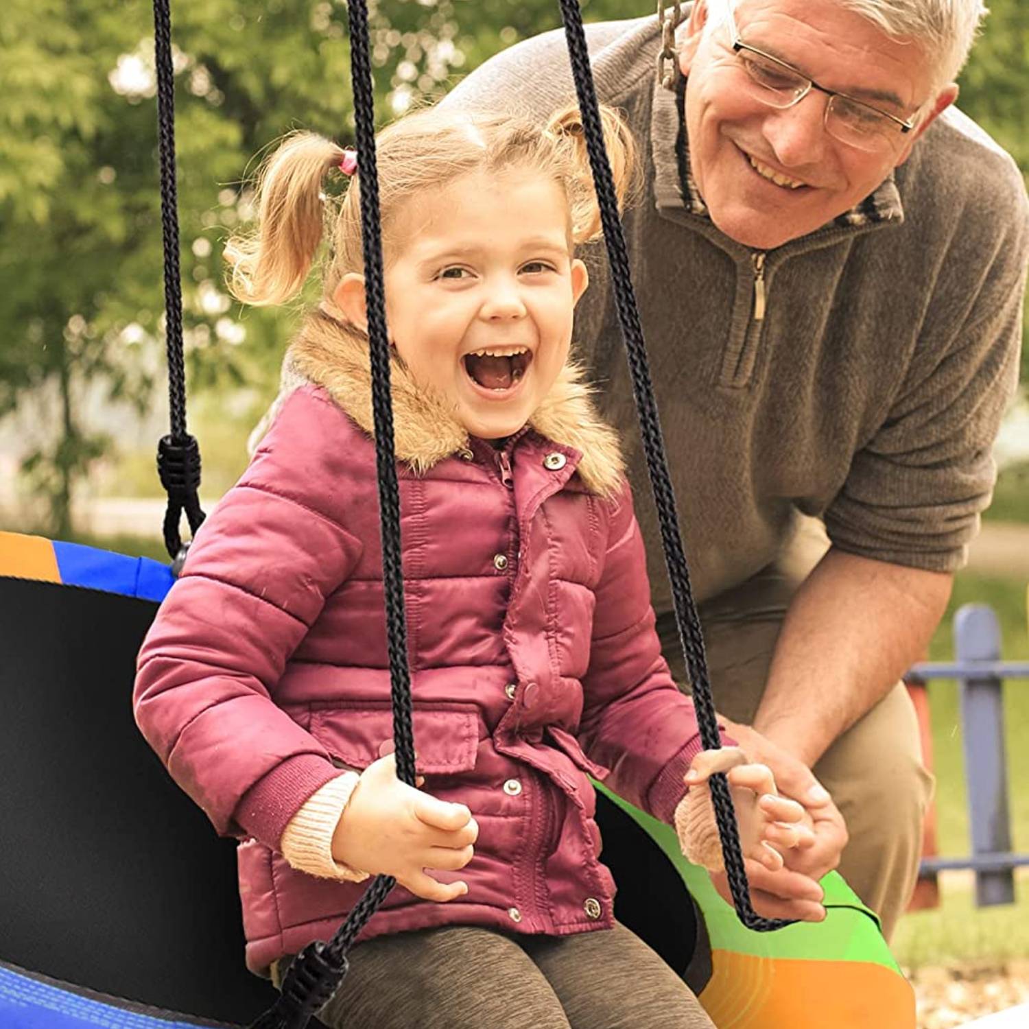Saucer Tree Swing