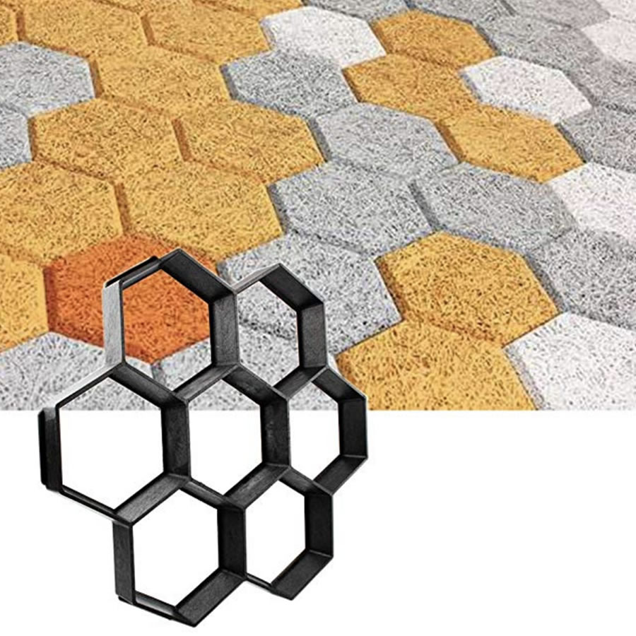 Paver Mould - Hexagon 29cm x 28cm: image 8