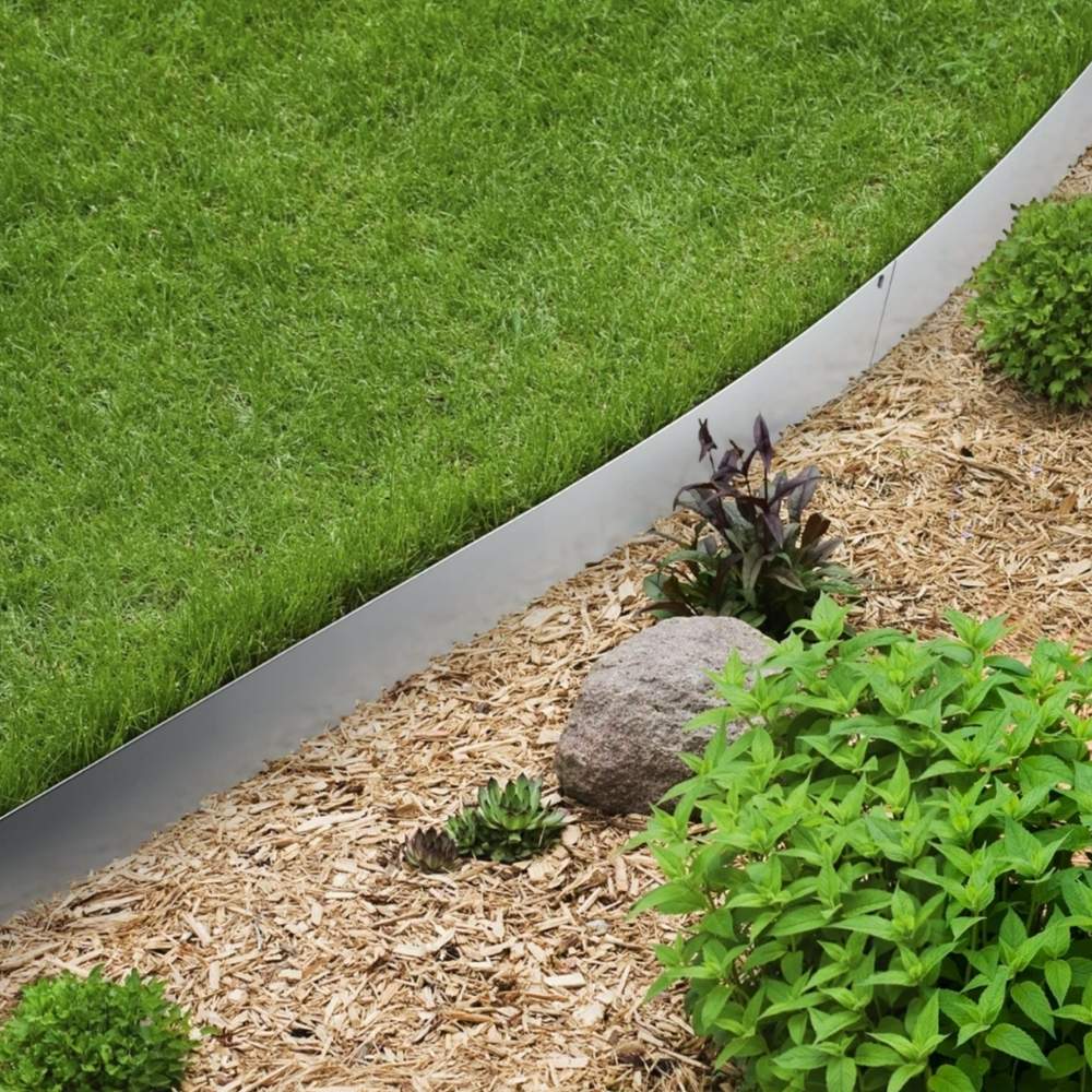 Stainless Steel Garden Edge - 50mm Face Height (per m): image 6