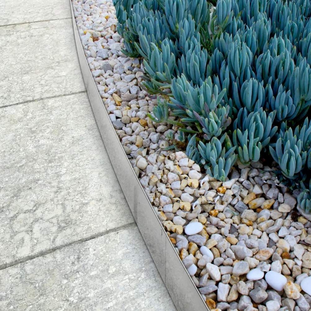 Stainless Steel Garden Edge - 50mm Face Height (per m): image 7