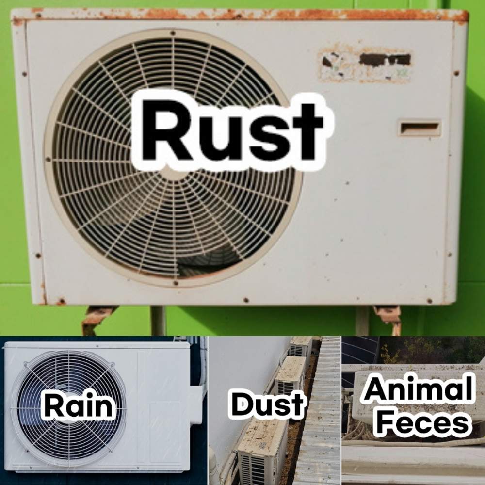 Air Conditioner Cover - 72cm x 26cm x 57cm: image 7
