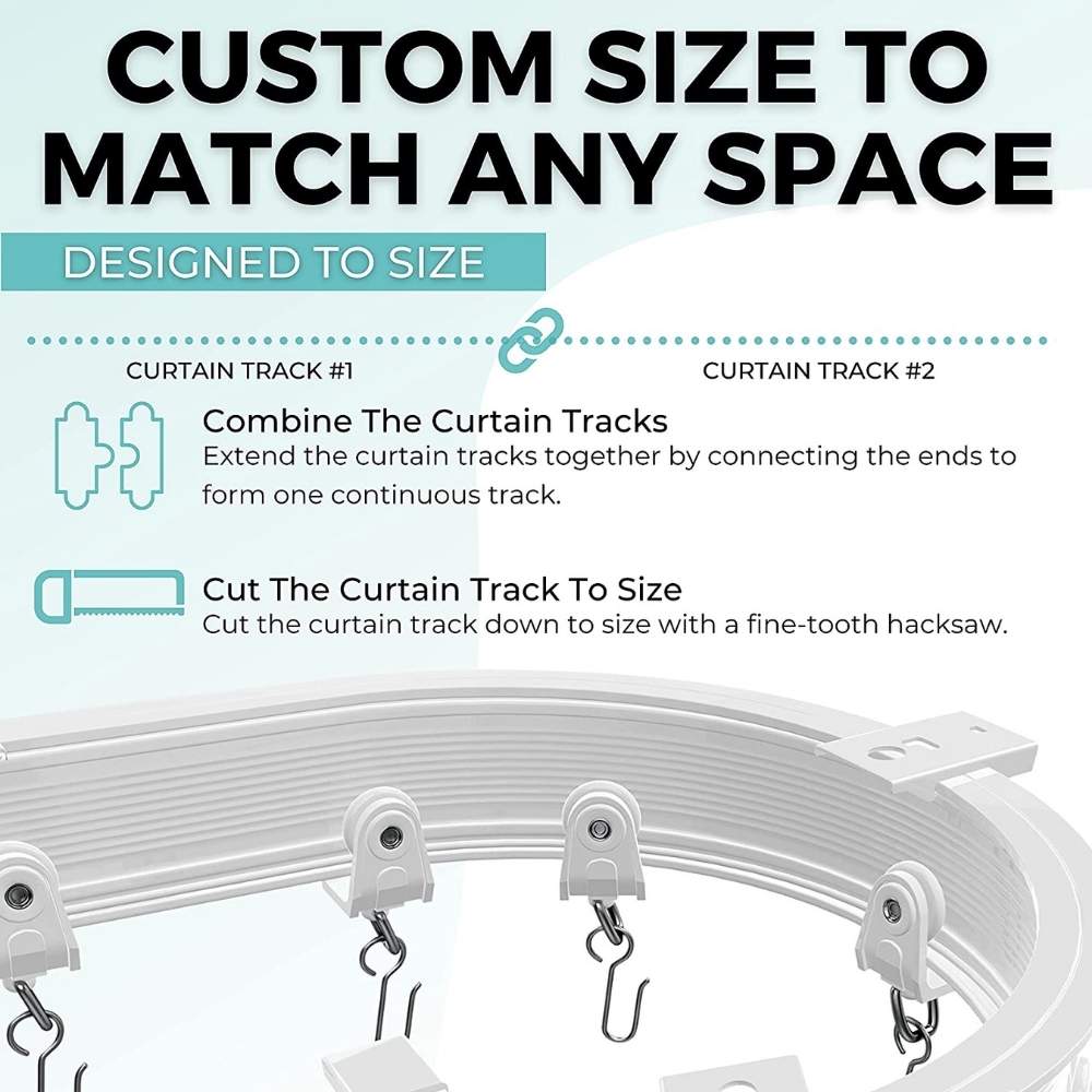 Ceiling Curtain Track: image 9