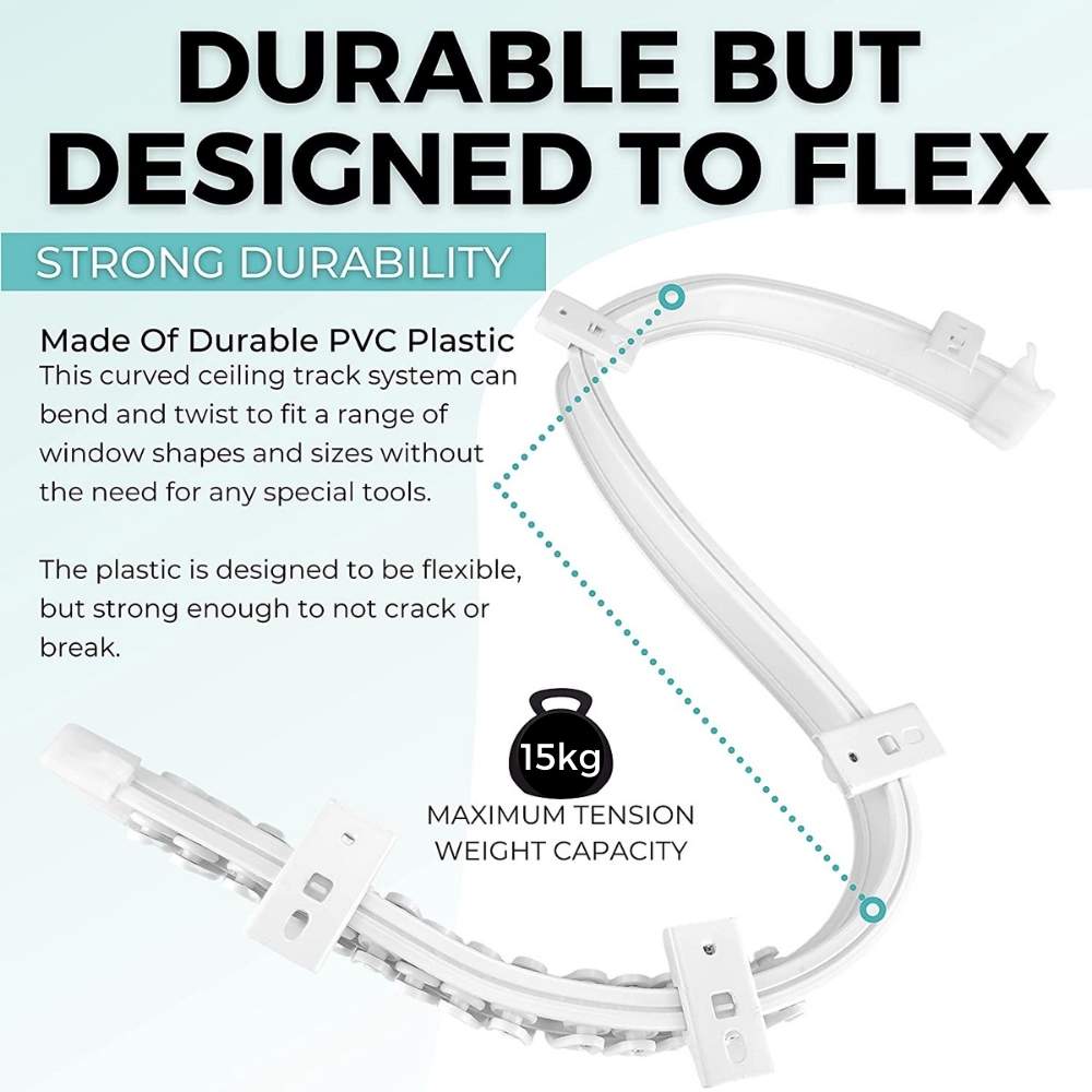 Ceiling Curtain Track: image 10