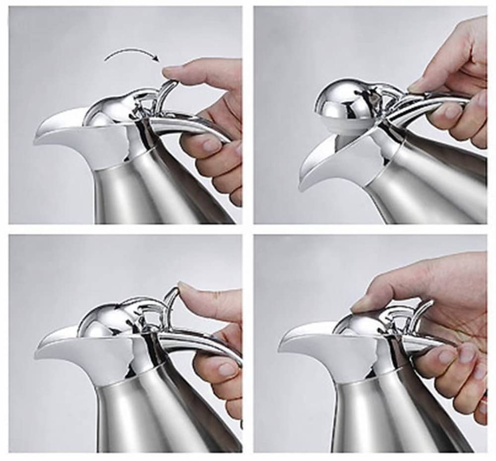 Stainless Steel Thermos Jug - Blue: image 7