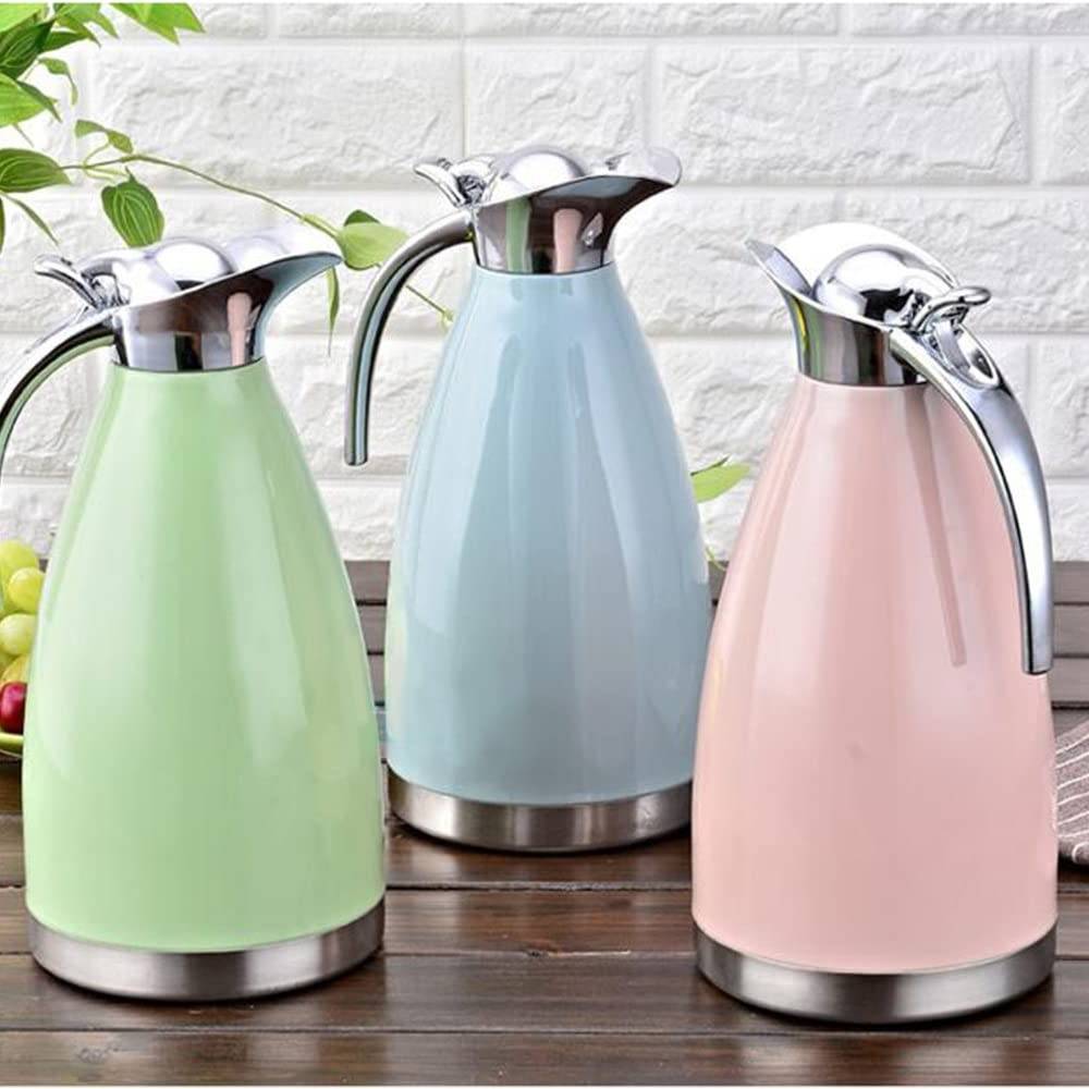 Stainless Steel Thermos Jug - Green