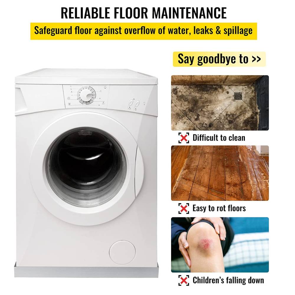 Stainless Steel Washing Machine Drain Pan: image 3