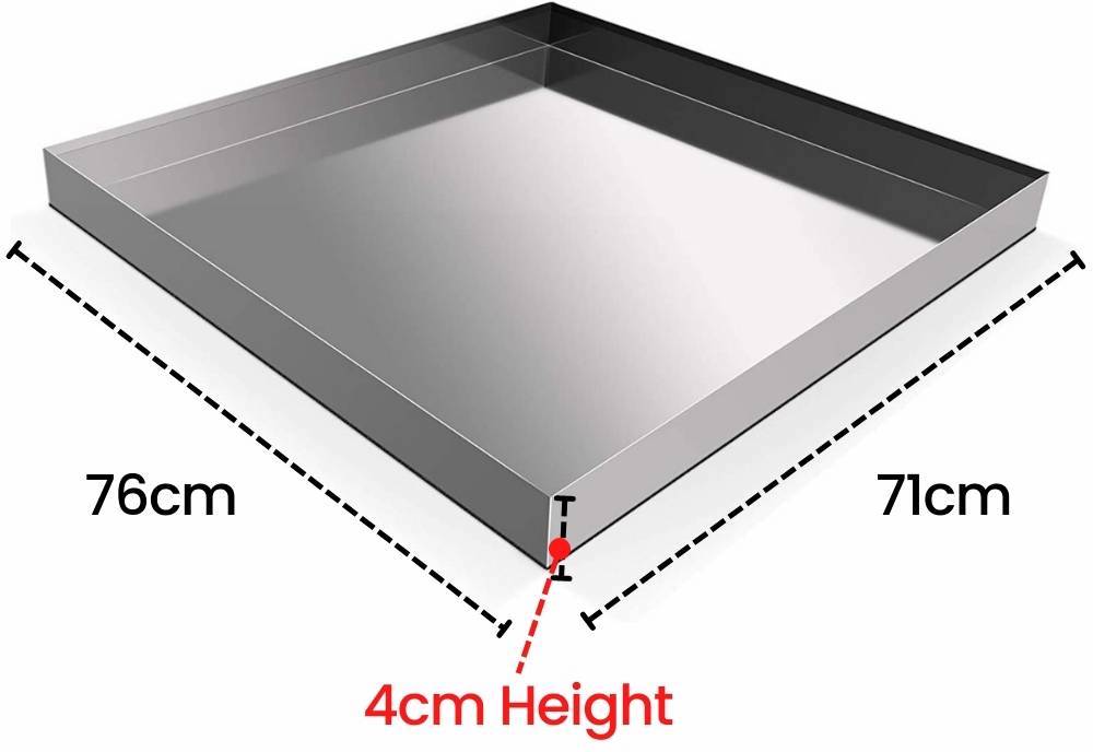 Stainless Steel Washing Machine Drain Pan: image 9