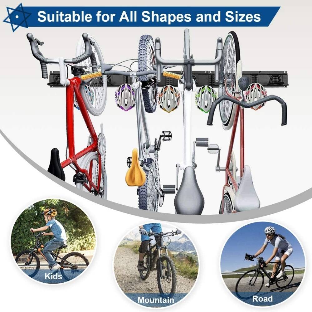 Wall Bike Storage - 4 Bike: image 2